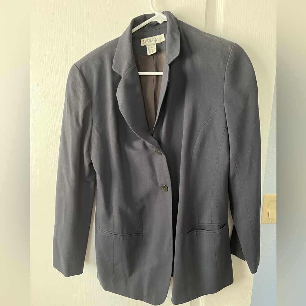 Ann Taylor petites size 8p black suit jacket